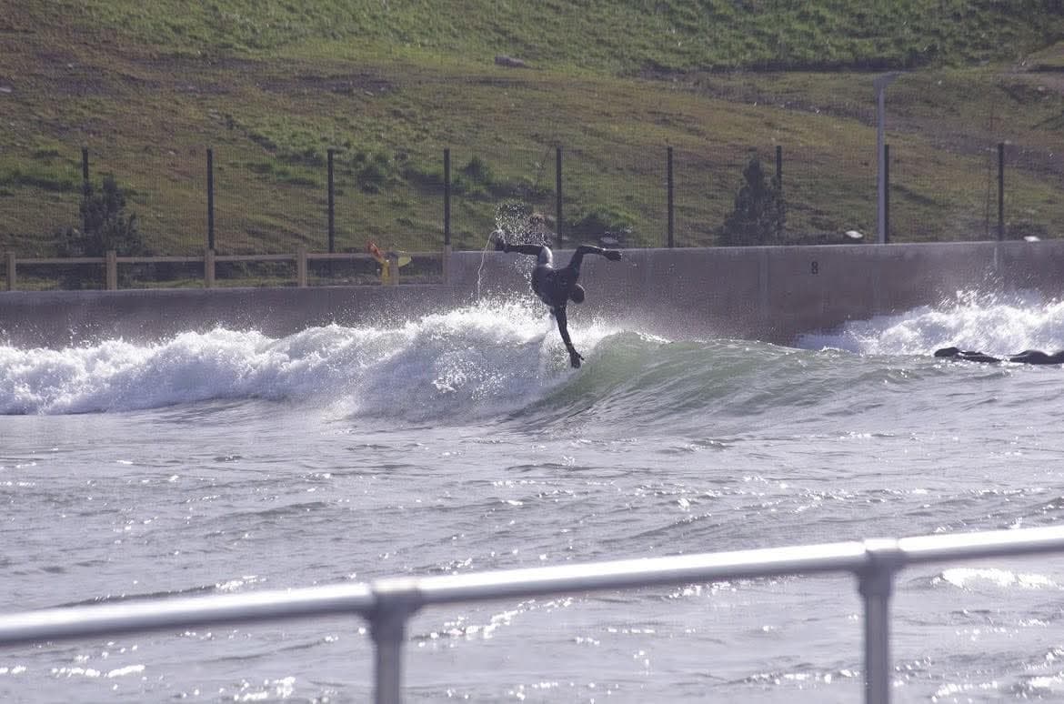Local Dundee University Surf Club session