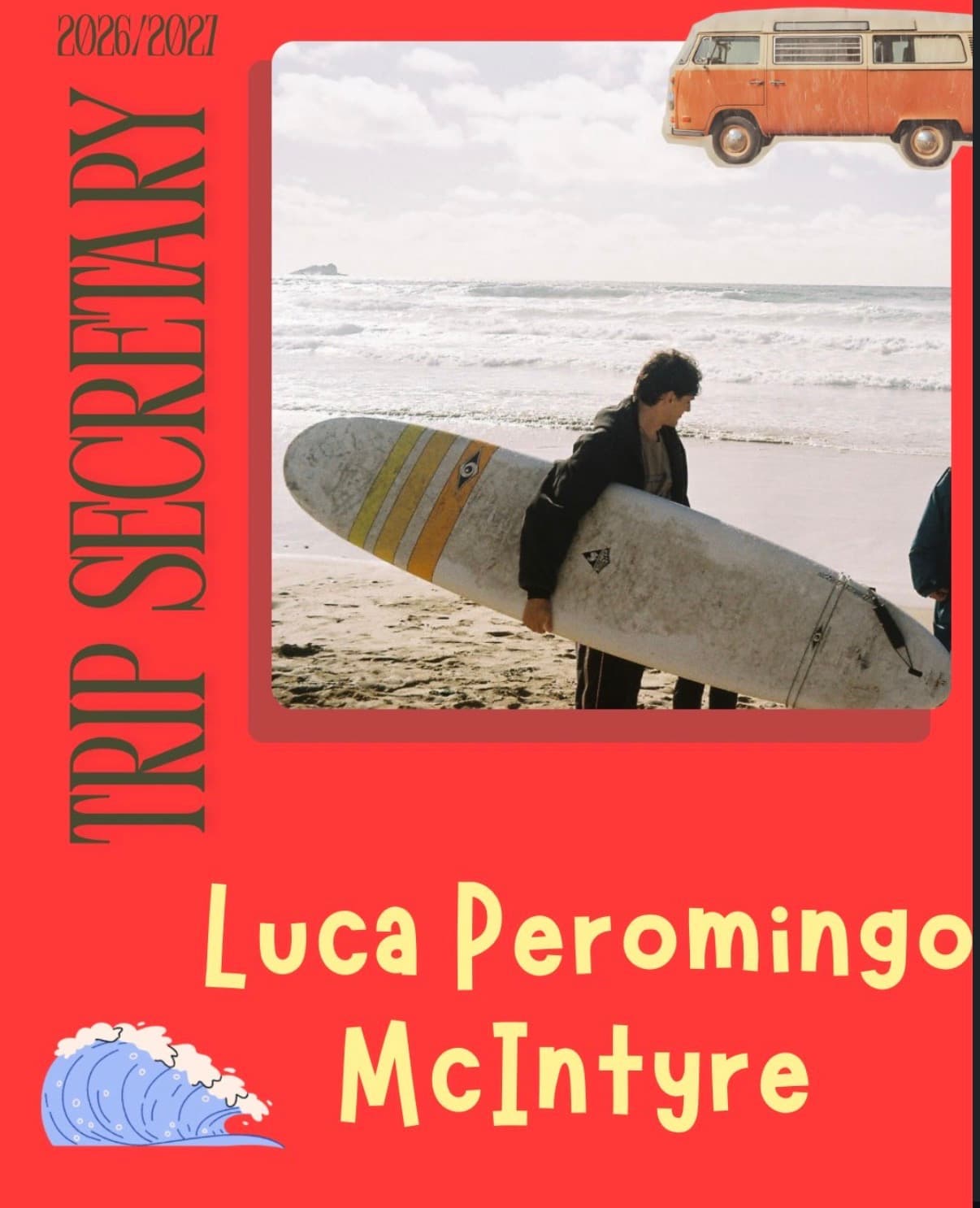 Dundee University Surf Club committee member 6