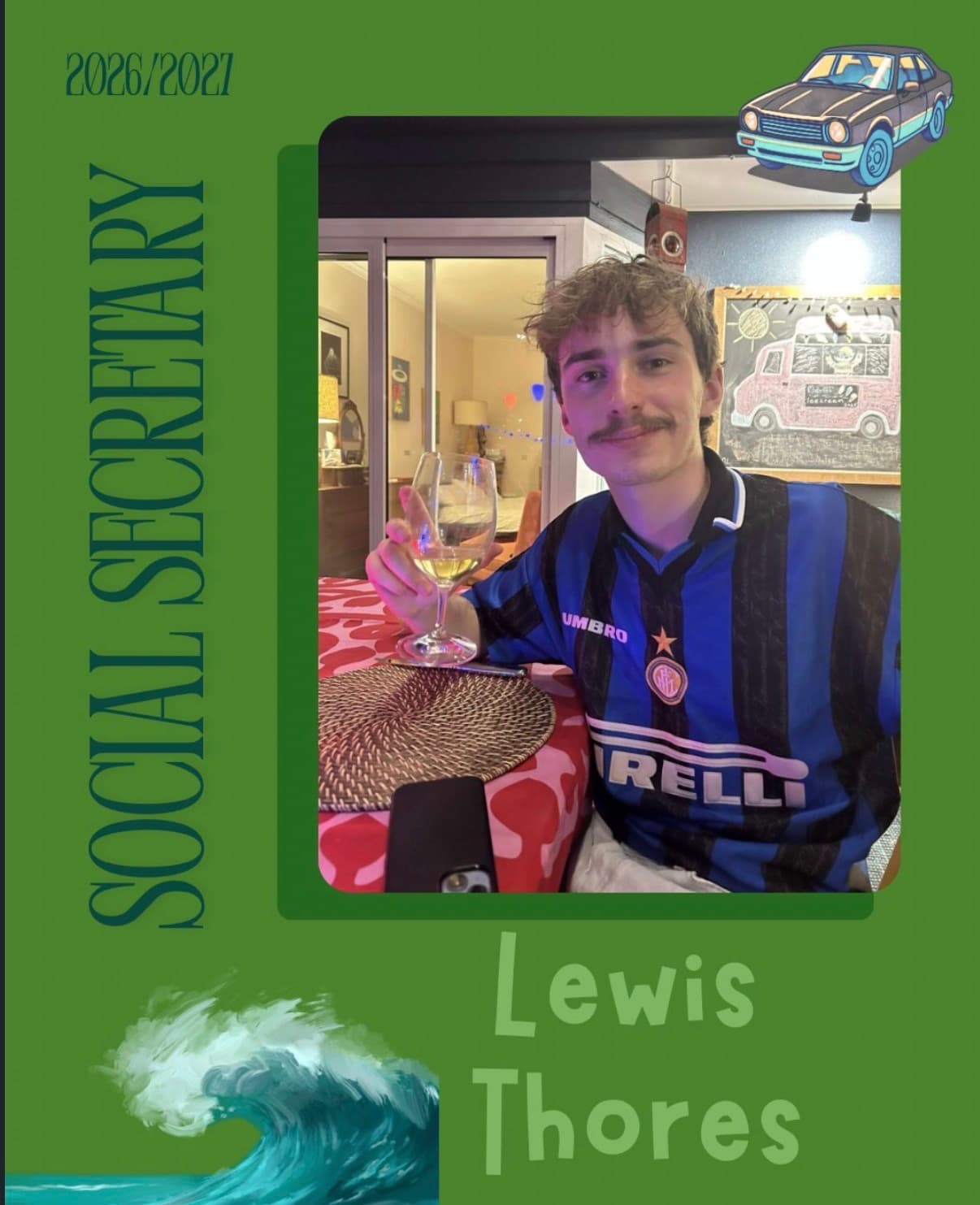 Dundee University Surf Club committee member 8